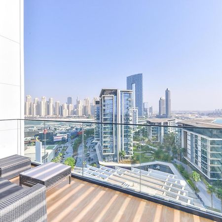 Luxe 3 Bedroom Oceanfront Apartment In The Heart Of Bluewaters Island Dubai Eksteriør bilde