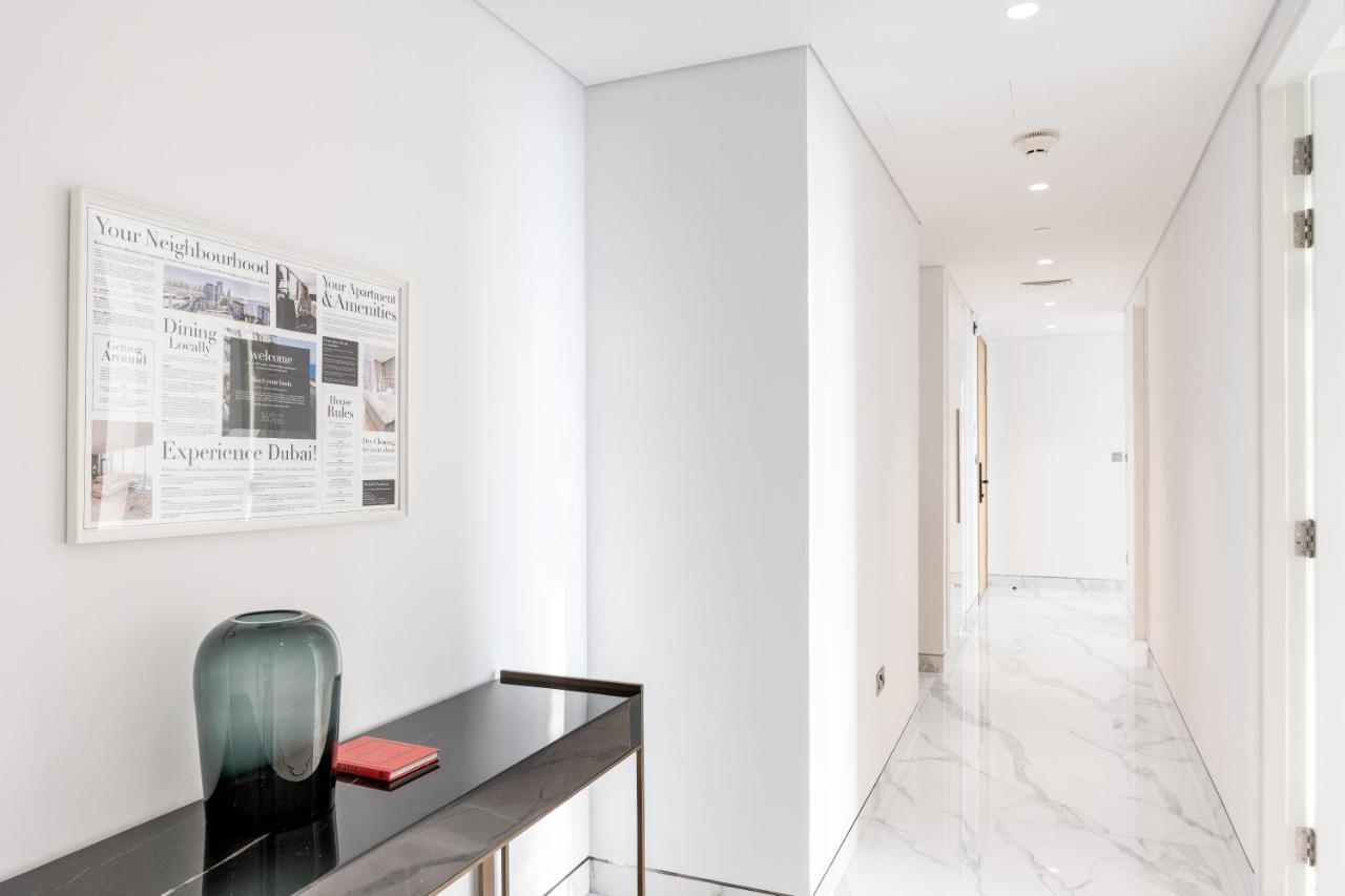 Luxe 3 Bedroom Oceanfront Apartment In The Heart Of Bluewaters Island Dubai Eksteriør bilde